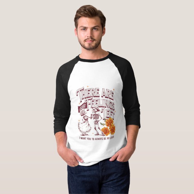 Herr "Friends Are..." Urban Raglan Tee - Edgy Bas (Hel framsida)