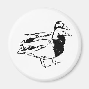 Herr & Fru anka Magnet