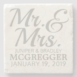 Herr & Fru Coasters Stenunderlägg