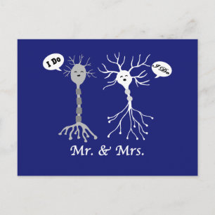 Herr & Fru Neuron Vykort
