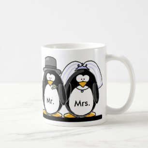 Herr & Fru pingvin Kaffemugg