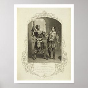 Herr G.V. Brooke som Othello och James Bennett som Poster