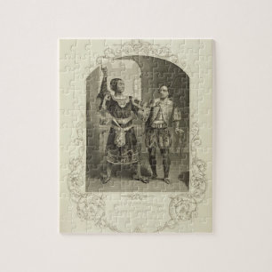 Herr G.V. Brooke som Othello och James Bennett som Pussel
