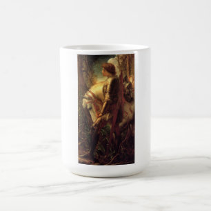 Herr Galahad (Arthurian Knight of the Round Bord) Kaffemugg