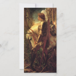 Herr Galahad (av George Frederick Watts) Kort