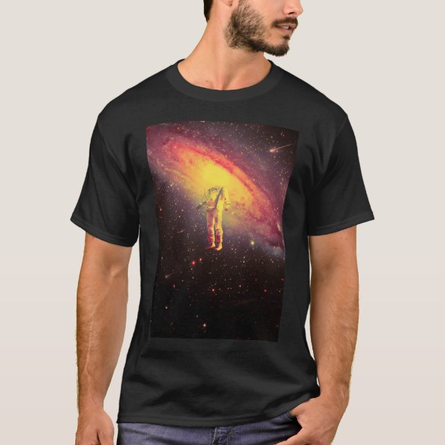 Herr Galaxy T Shirt (Framsida)
