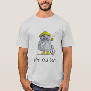Herr gammal salt Monster/personlig T Shirt