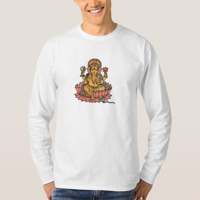 Herr Ganesh T Shirt (Framsida)