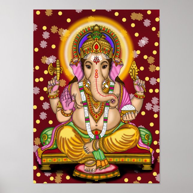 Herr Ganesha  Poster (Framsidan)