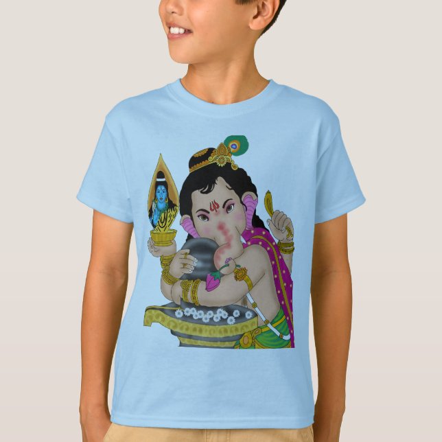 Herr Ganesha T-Shirt (Framsida)
