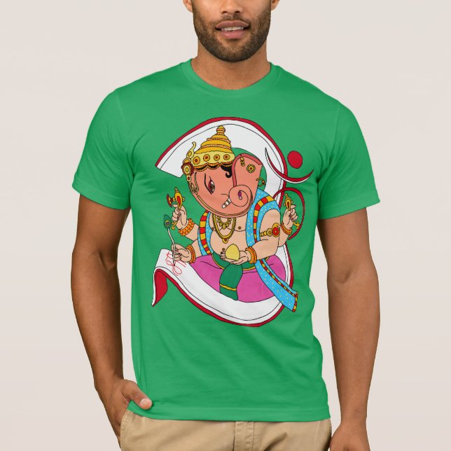 Herr Ganesha T-Shirt (Framsida)
