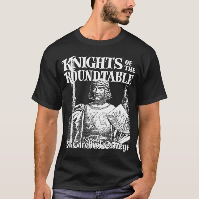 Herr Gareth Knight från Bord medeltida kanalen T Shirt (Framsida)