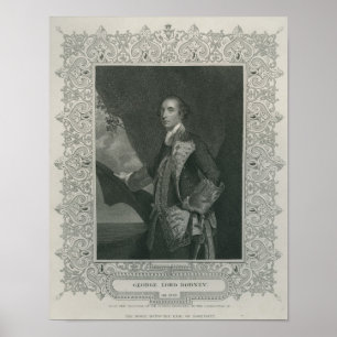 Herr George Brydges Rodney Poster