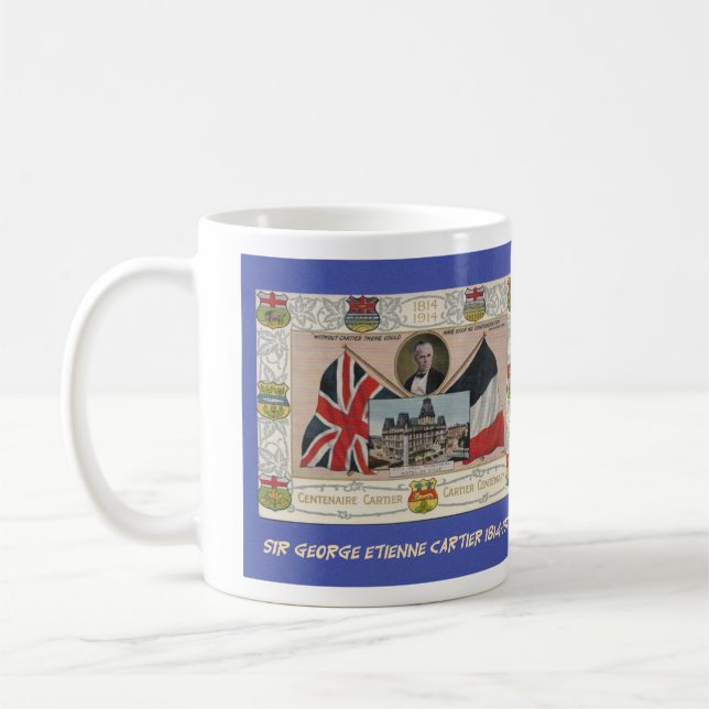 Herr George Etienne Cartier Kaffemugg (Vänster)