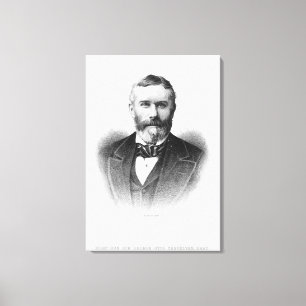 Herr George Otto Trevelyan Canvastryck
