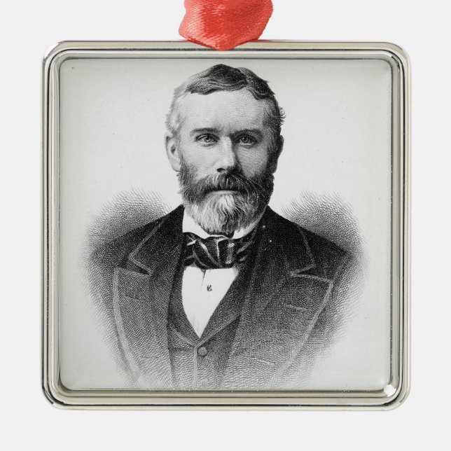 Herr George Otto Trevelyan Julgransprydnad Metall (Framsidan)