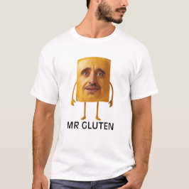 Herr Gluten Bröd Skämt t-shirt