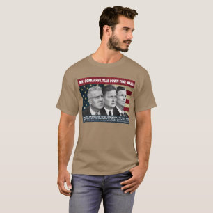 Herr Gorbachev, reva besegrar denna vägg! Tröja