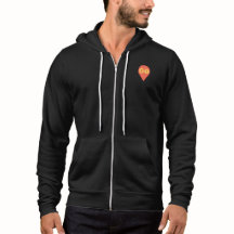 Herr GoSpark dragkedja hoodie
