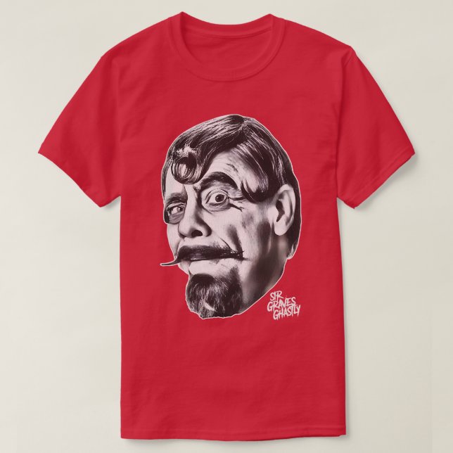 Herr Graves Ghastly Horror Host T Shirt (Design framsida)
