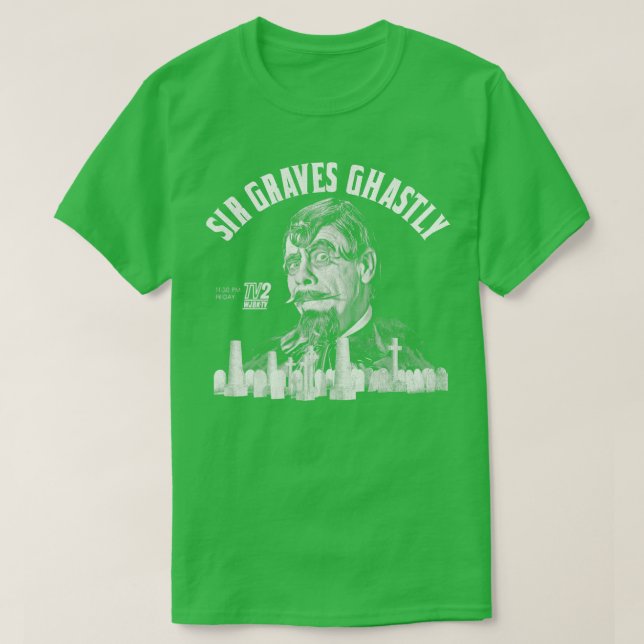 Herr Graves Ghastly T Shirt (Design framsida)