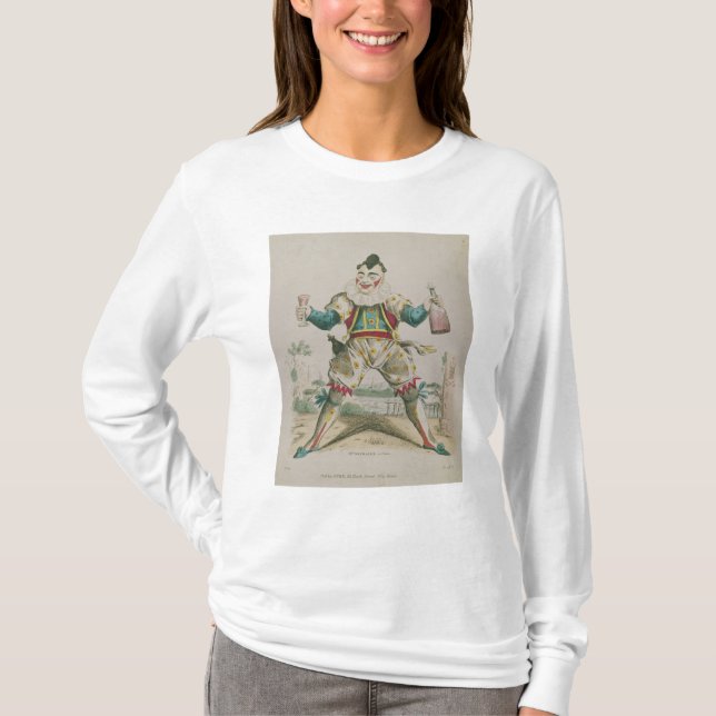 Herr Grimaldi som clown T Shirt (Framsida)