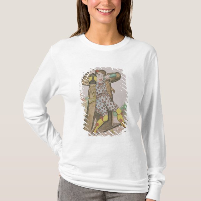 Herr Grimaldi som clown, upplysande Tee Shirt (Framsida)