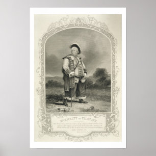 Herr Hackett som Falstaff, i den Henry droppen Poster