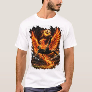 herr halvärmad t-shirt fotboll och manlig design