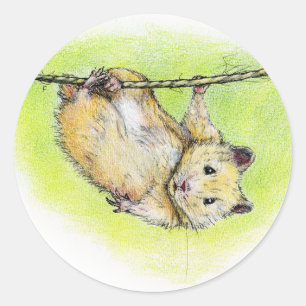 Herr Ham Runt Klistermärke