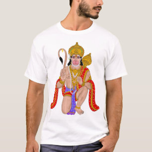 Herr Hanuman T-Shirt – Andlig & fromhetsfull klänn