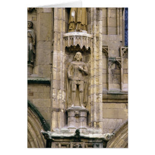 Herr Henry "Hotspur Percy, på väster-facade Hälsningskort