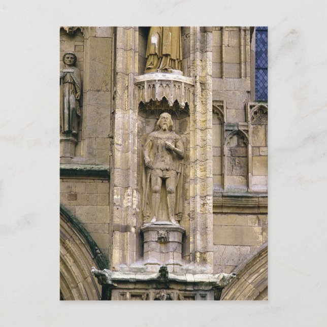 Herr Henry "Hotspur Percy, på väster-facade Vykort (Framsida)