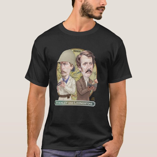 Herr Henry Morton Stanley och David Livingstone, E T Shirt (Framsida)