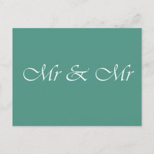 Herr & Herr Typografi Vykort