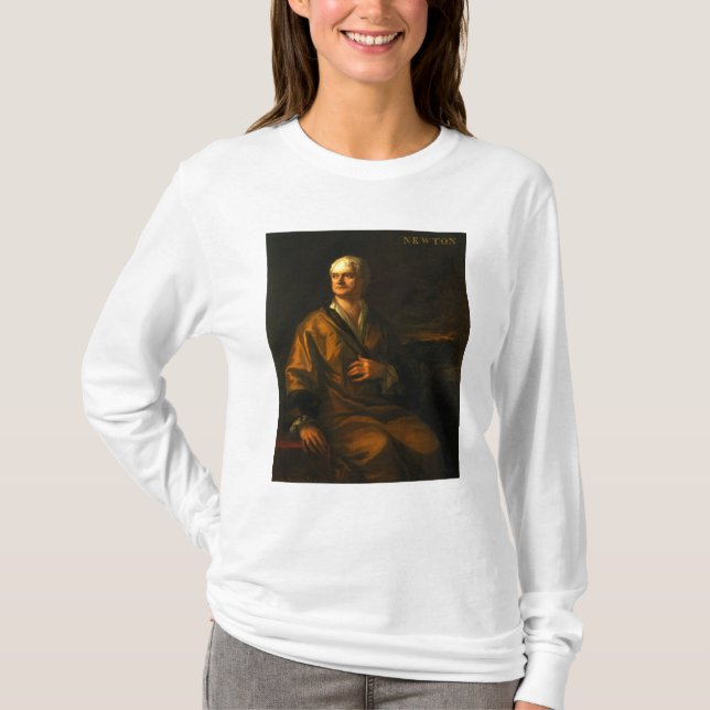Herr Isaac Newton, 1710 T Shirt (Framsida)