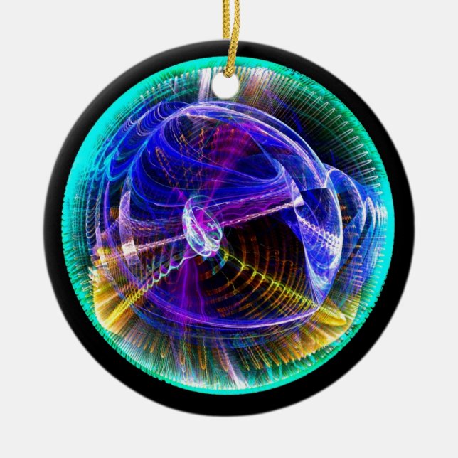 Herr Isaac Newton Julgransprydnad Keramik (Framsidan)