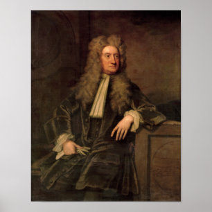 Herr Isaac Newton Poster