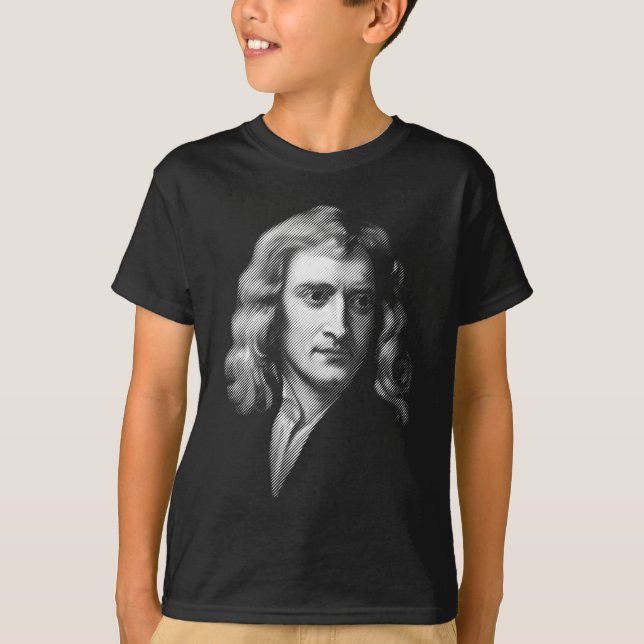 herr Isaac Newton T Shirt (Framsida)