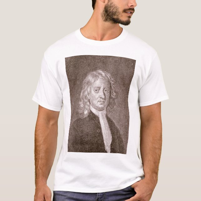 Herr Isaac Newton Tee Shirt (Framsida)