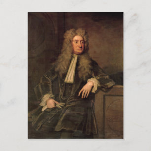 Herr Isaac Newton Vykort