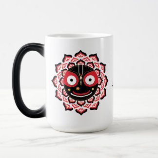 Herr Jagannath Ansikte Chakra Hinduisk Gudom Magisk Mugg