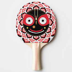 Herr Jagannath Ansikte Chakra Hinduisk Gudom Pingisracket