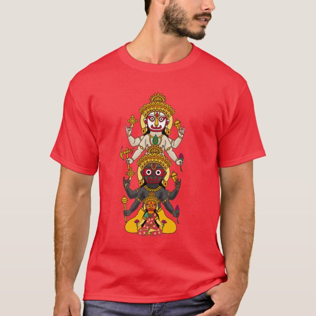 Herr Jagannath T-Shirt (Framsida)