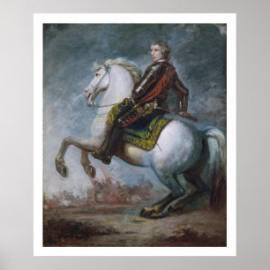 Herr Jeffrey Amherst (1717-97) c.1768 (olja på can Poster