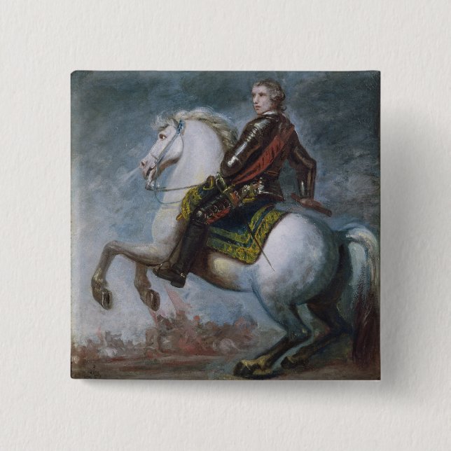 Herr Jeffrey Amherst (1717-97) c.1768 (olja på Knapp (Framsida)