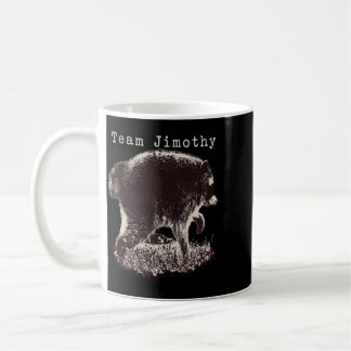 Herr Jimothy Raccoon Rolig Sopsovare Team Kaffemugg