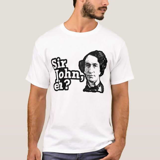 Herr John, eh? T-shirt (Framsida)