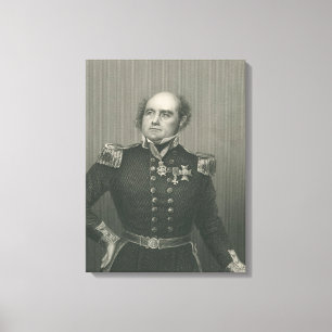 Herr John Franklin Canvastryck