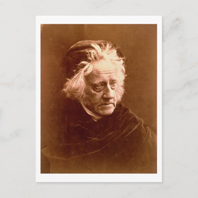 Herr John Frederick William Herschel (1792-1871) 1 Vykort (Framsida)